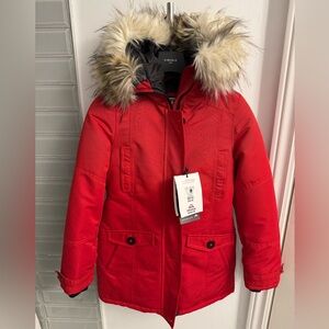 Red Winter Coat